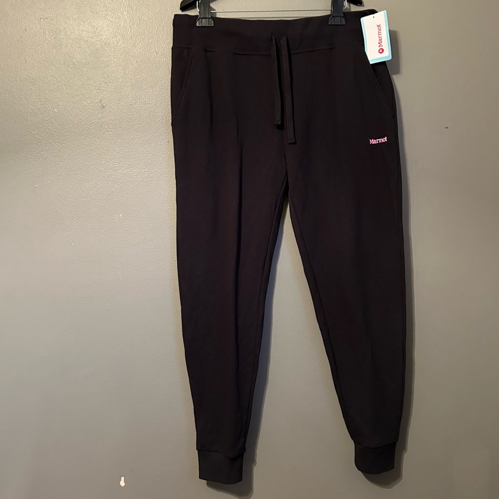 Marmot Black Jogger Track Pants